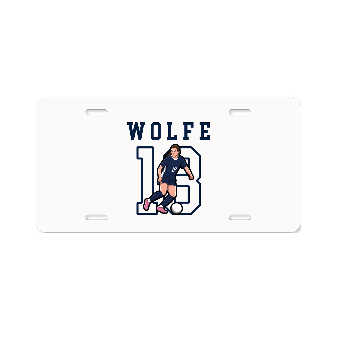License Plate — Shirsey in Classic