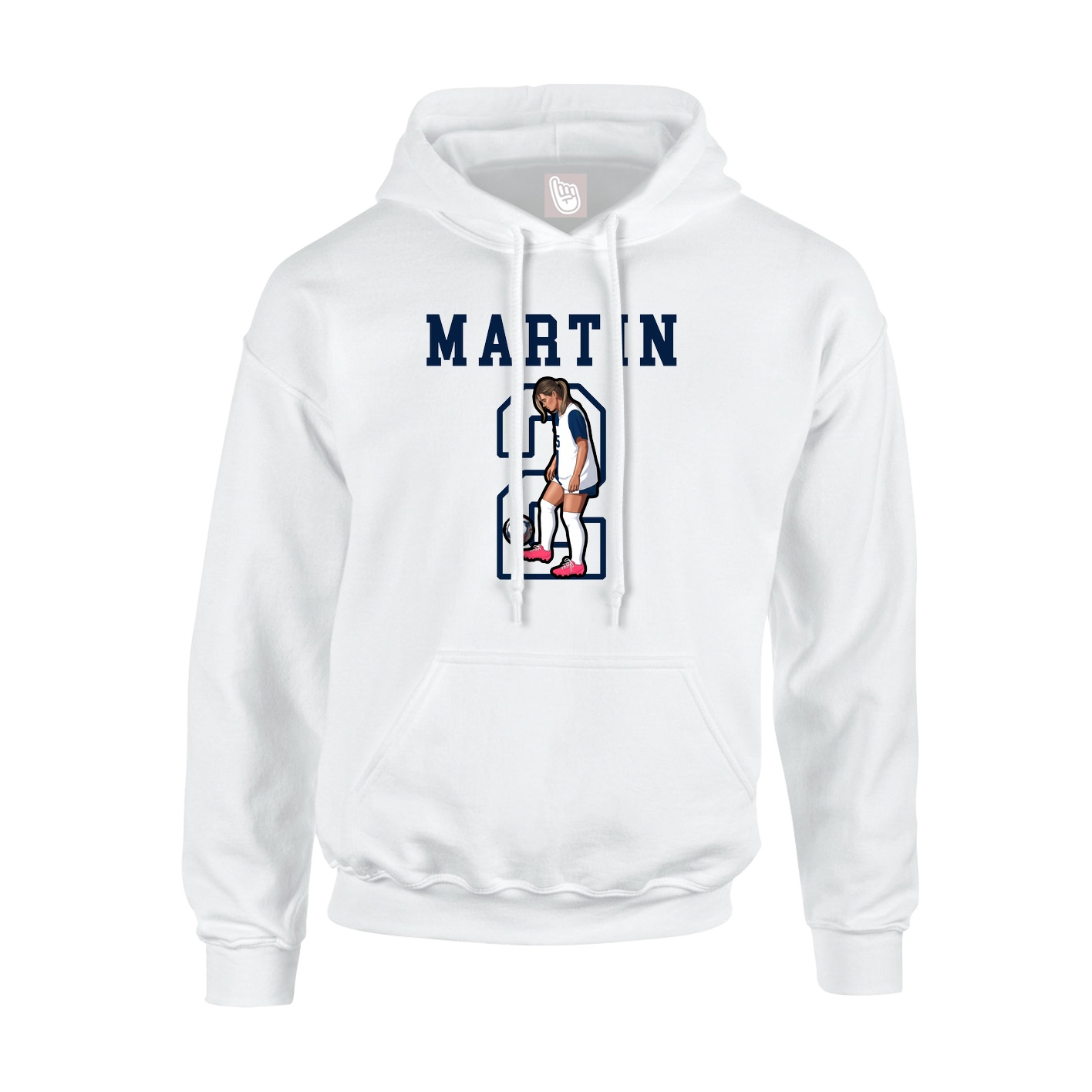 Youth Hoodie — Shirsey in White