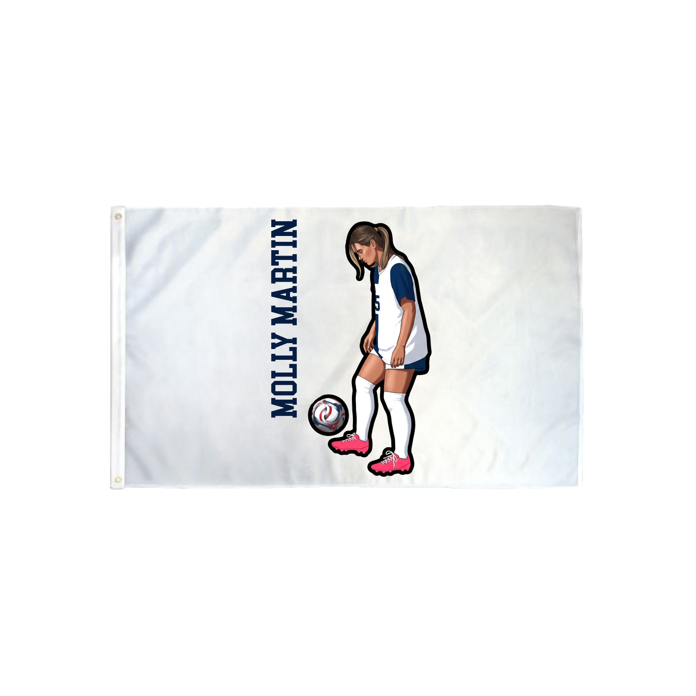 3x5 Flag — Name Vertical in Classic