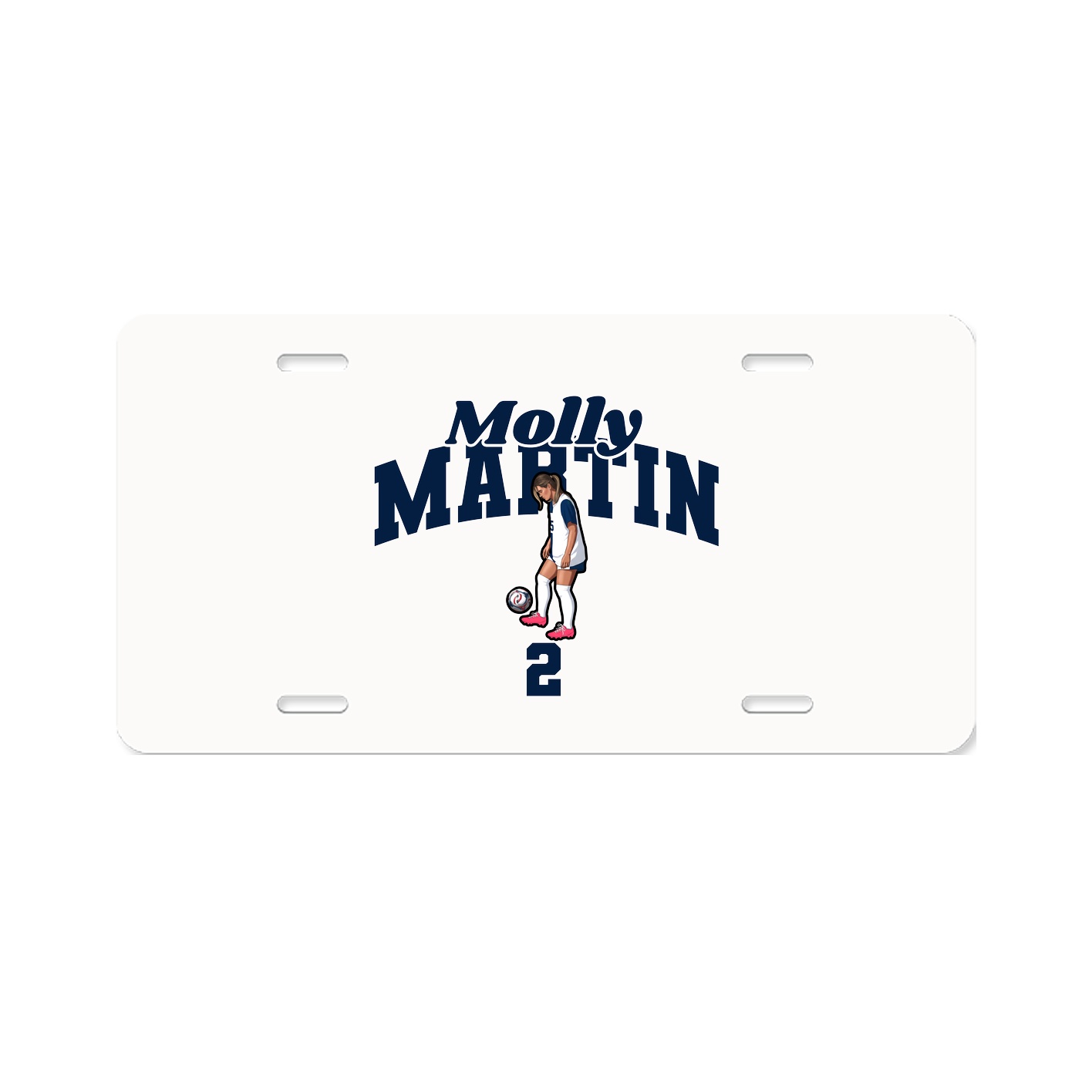 License Plate — Signature Arch in Classic