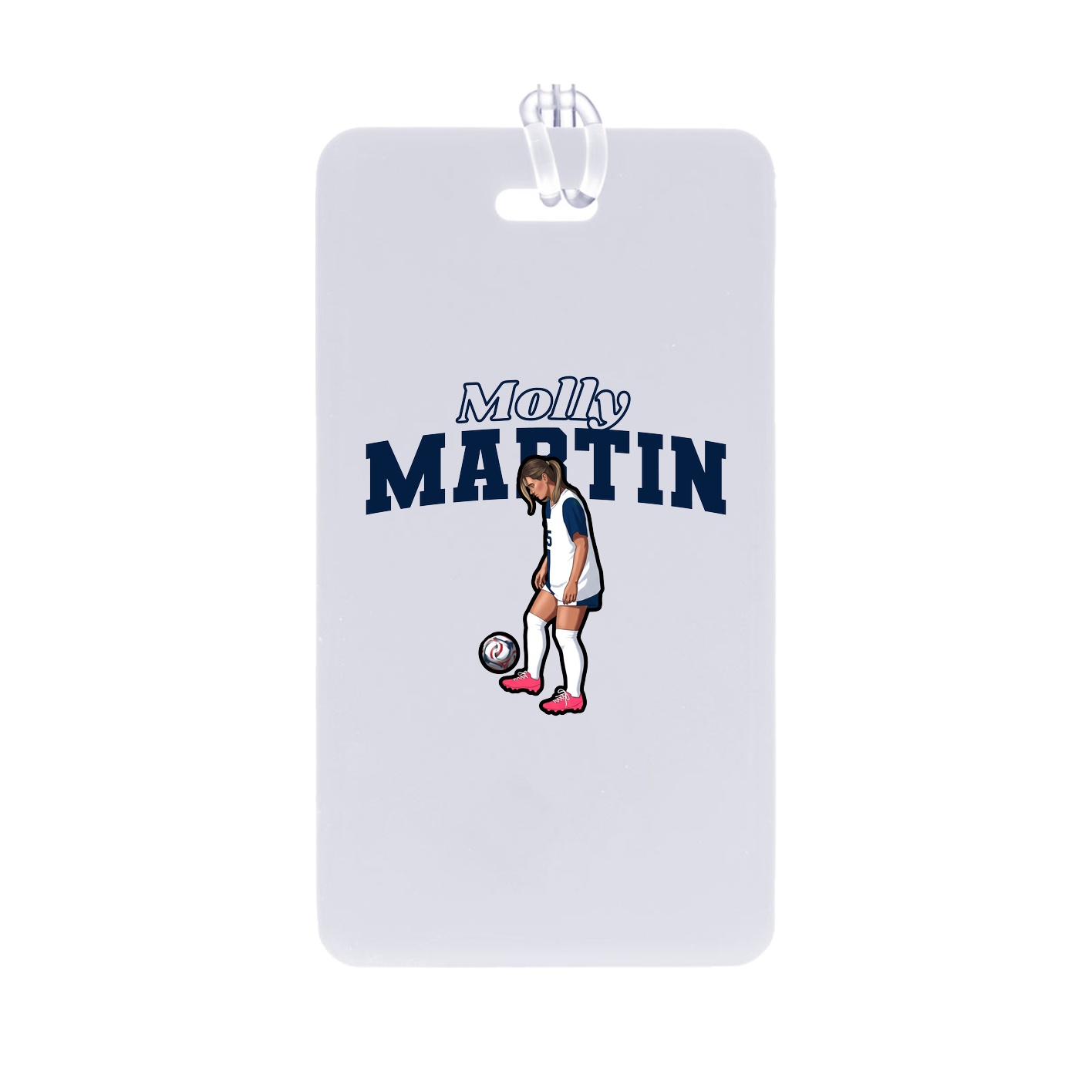 Bag Tag — Name Arch in Classic