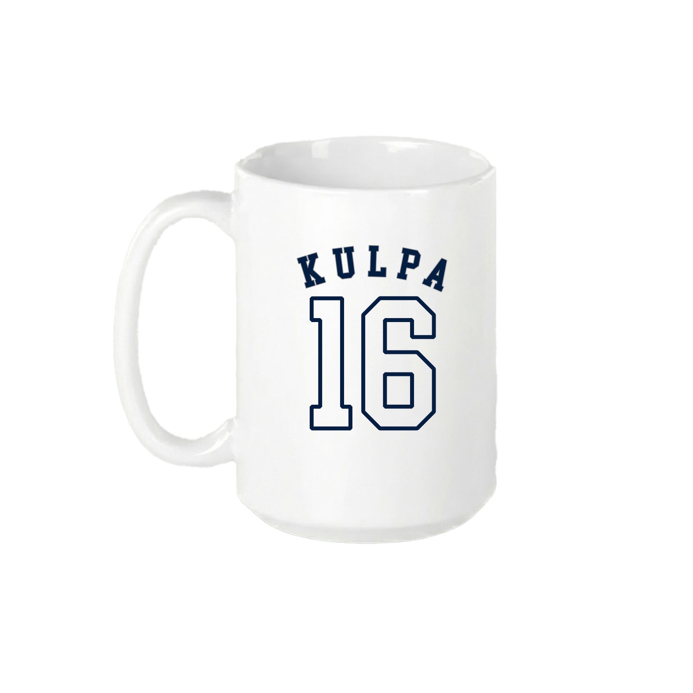 15oz Coffee Mug — Shirsey Arch in White