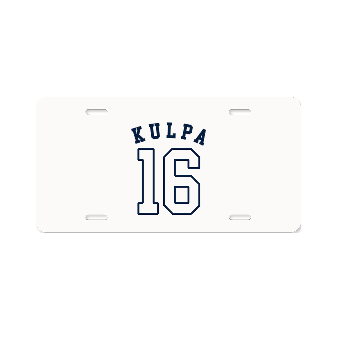 License Plate — Shirsey Arch in Classic