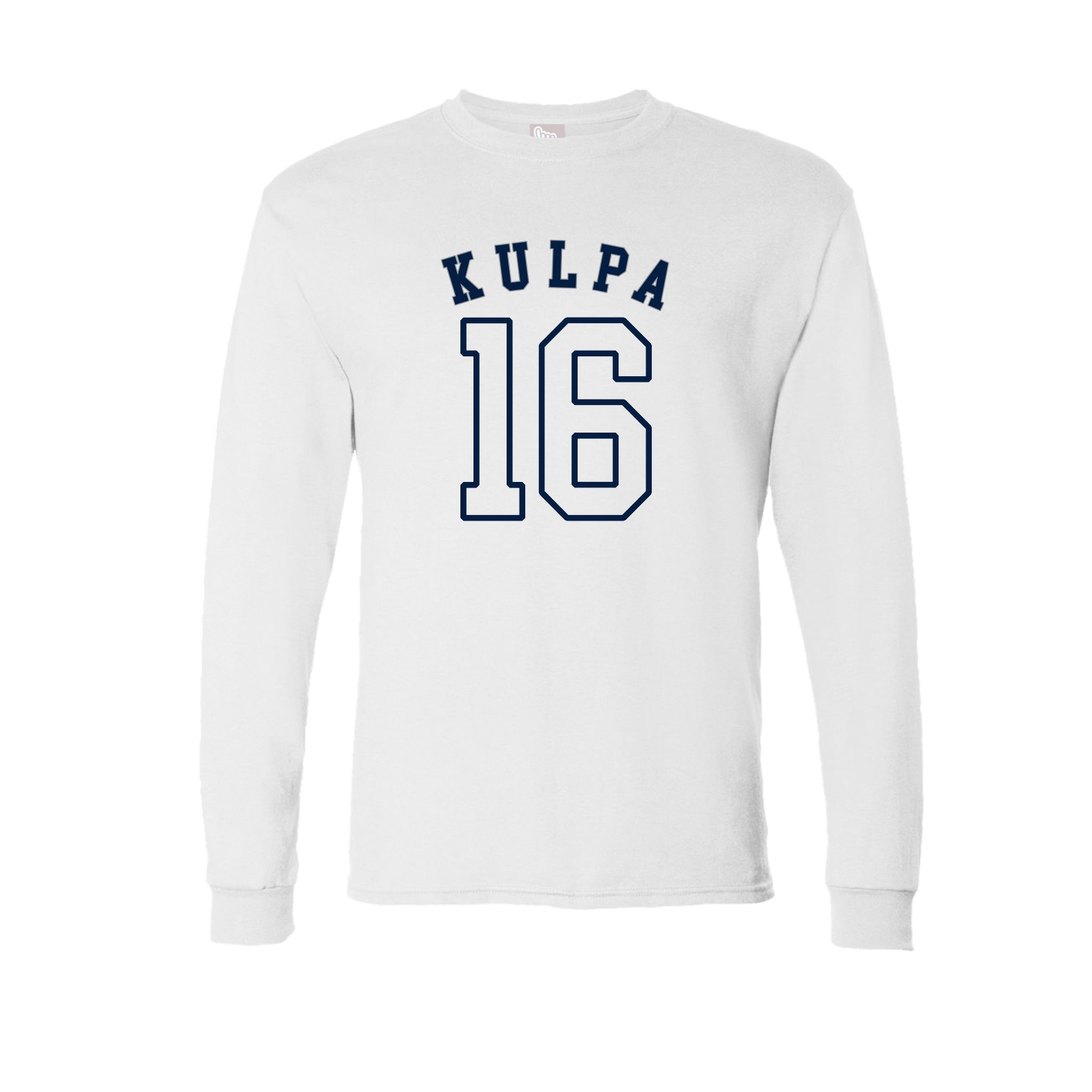 Long Sleeve Tee — Shirsey Arch in White