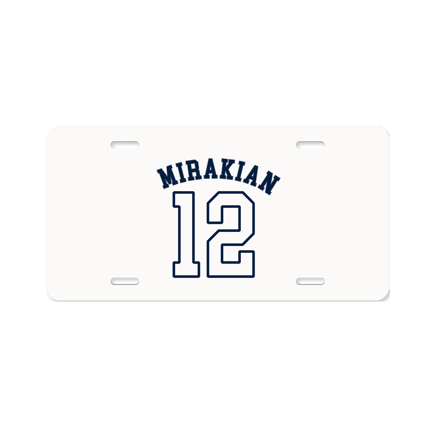 License Plate — Shirsey Arch in Classic