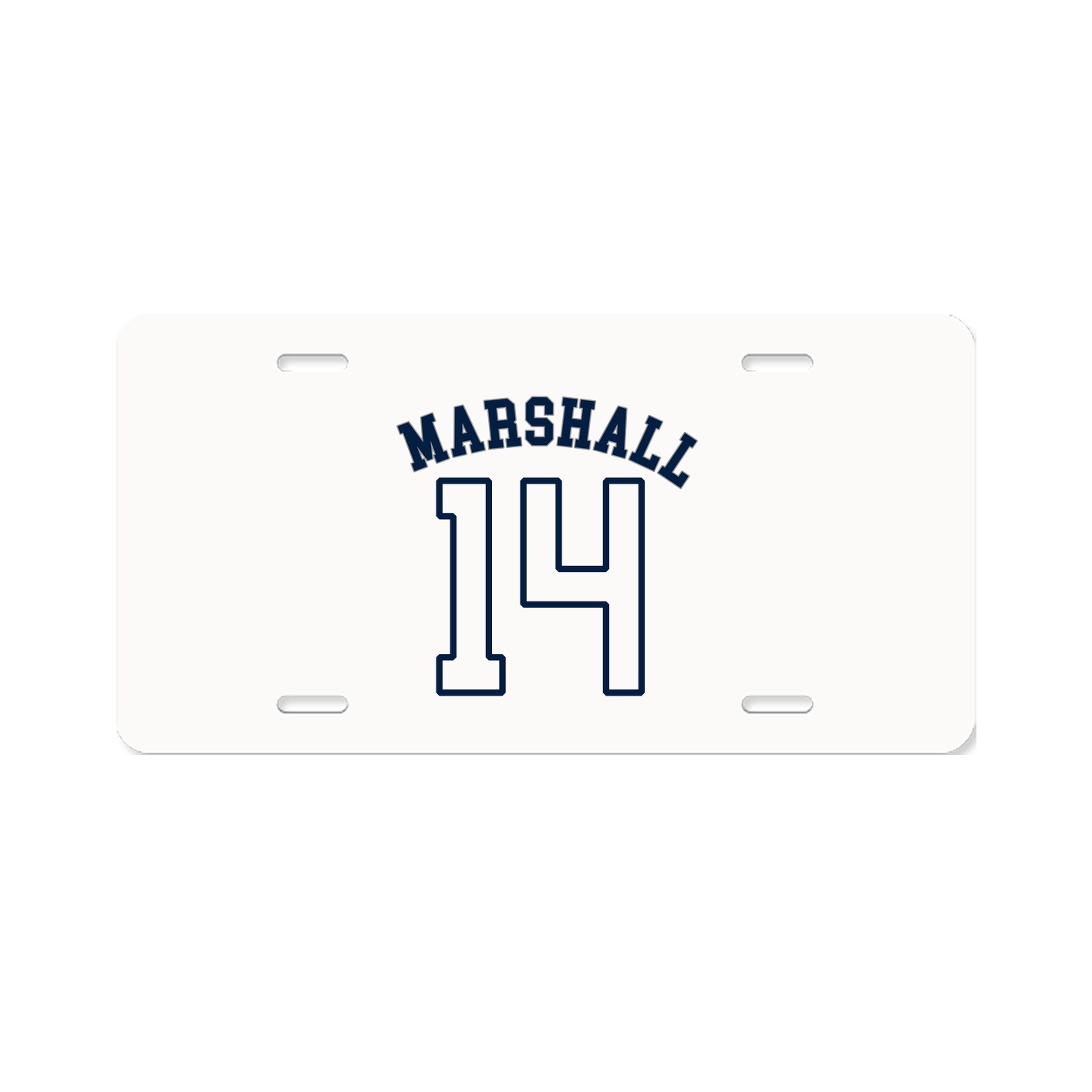 License Plate — Shirsey Arch in Classic