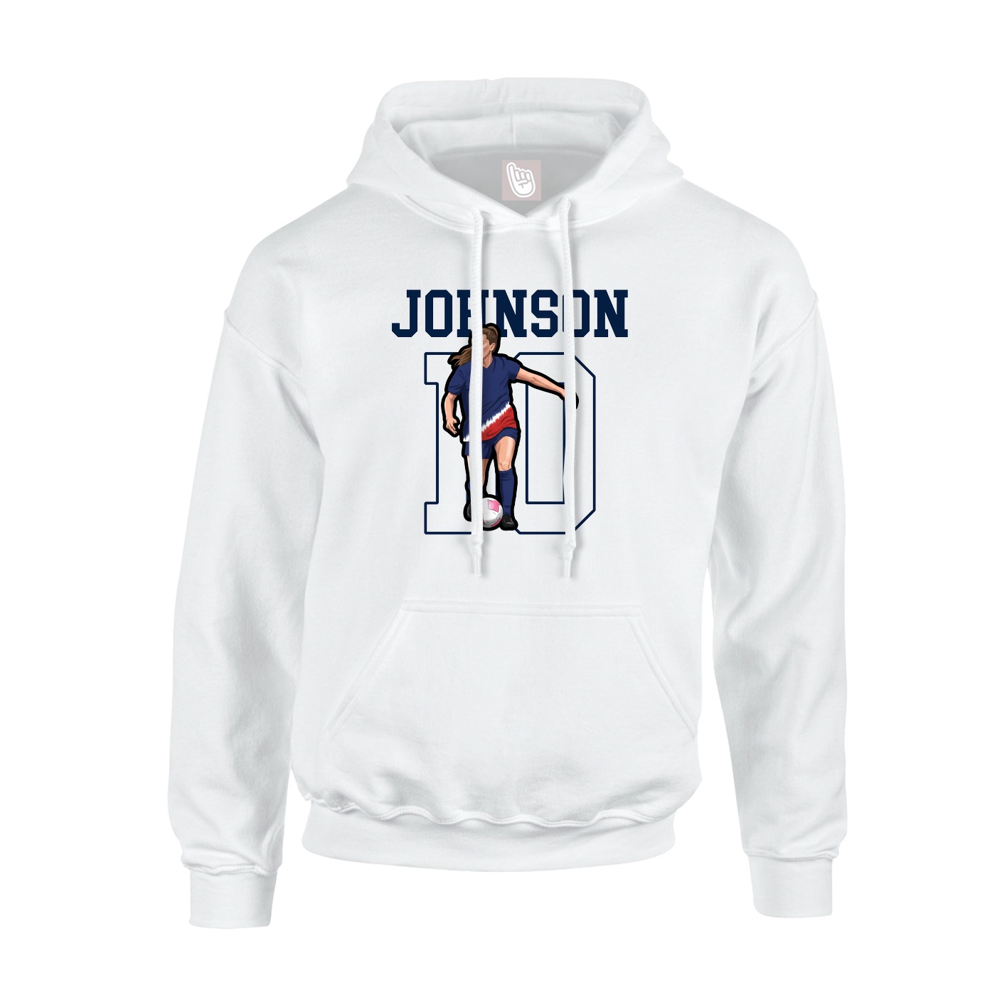 Youth Hoodie — Shirsey in White