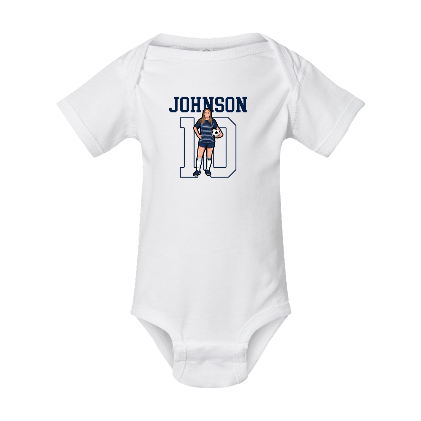 Baby Onesie — Shirsey in White