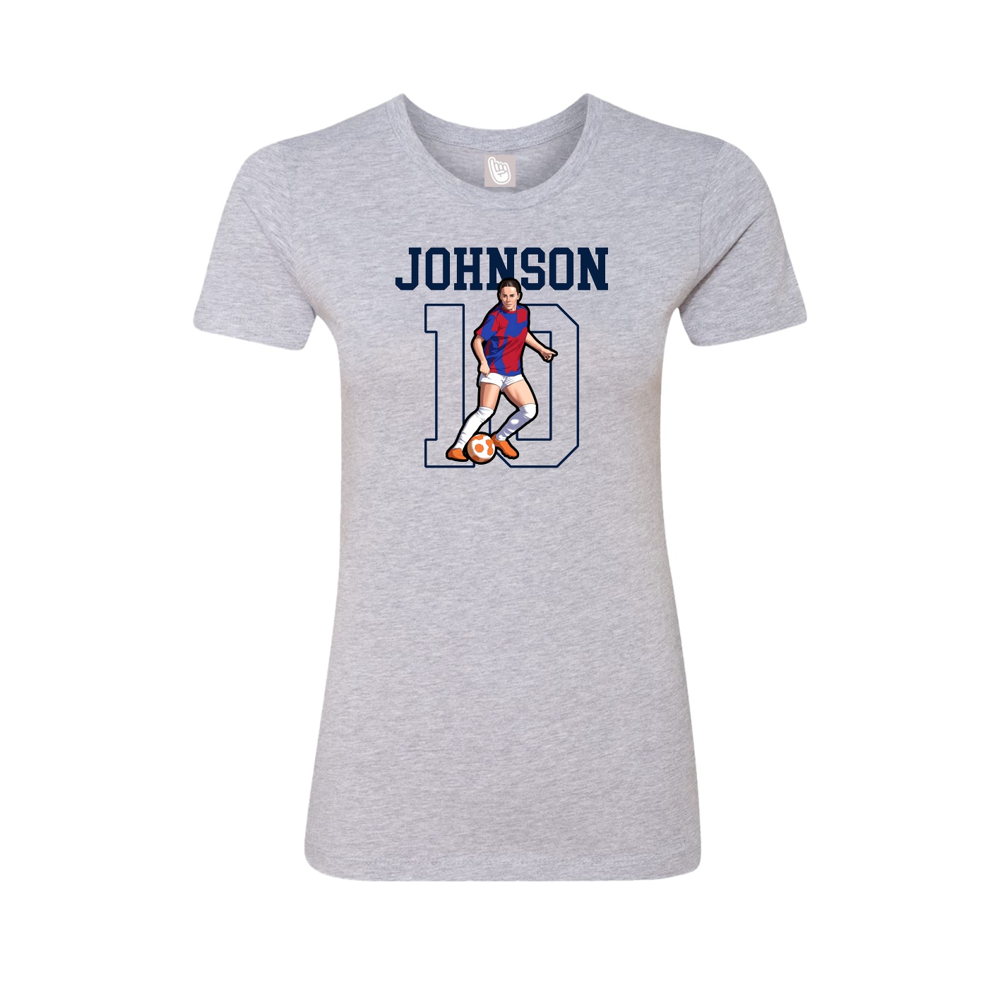 Fitted Women's Tee — Shirsey in Grey