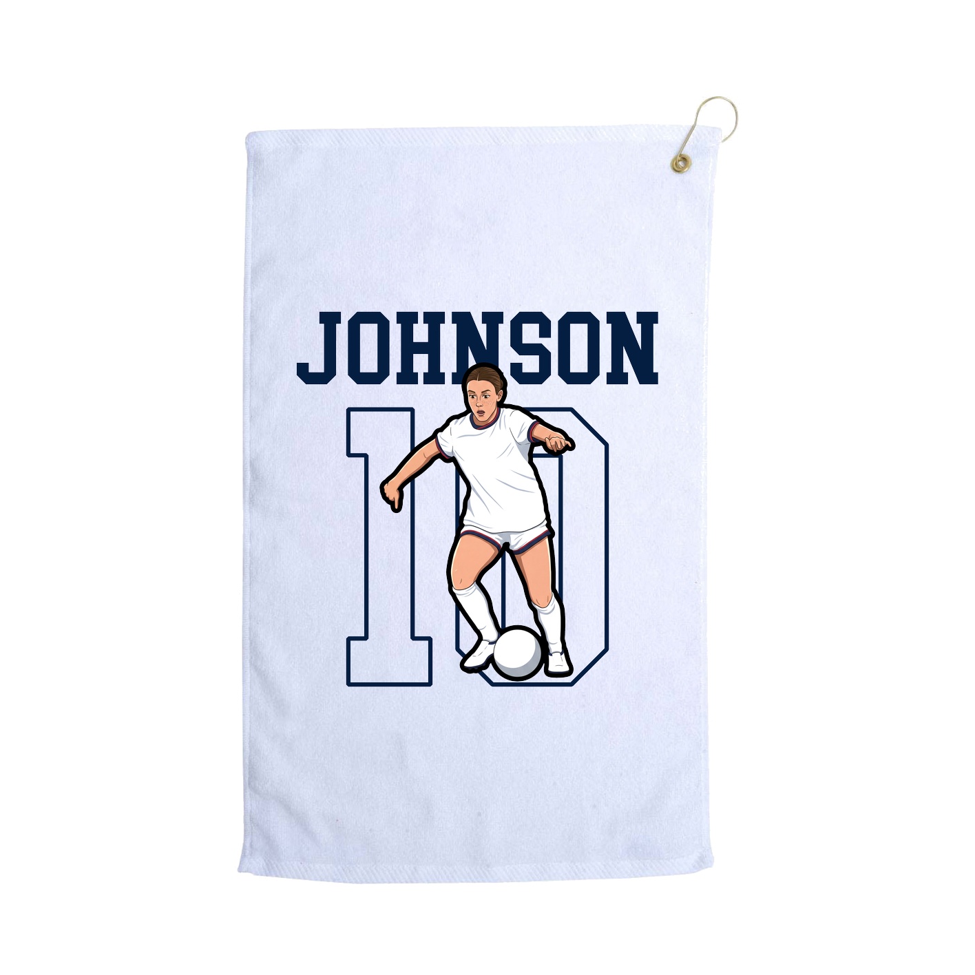 Golf Towel — Shirsey in White