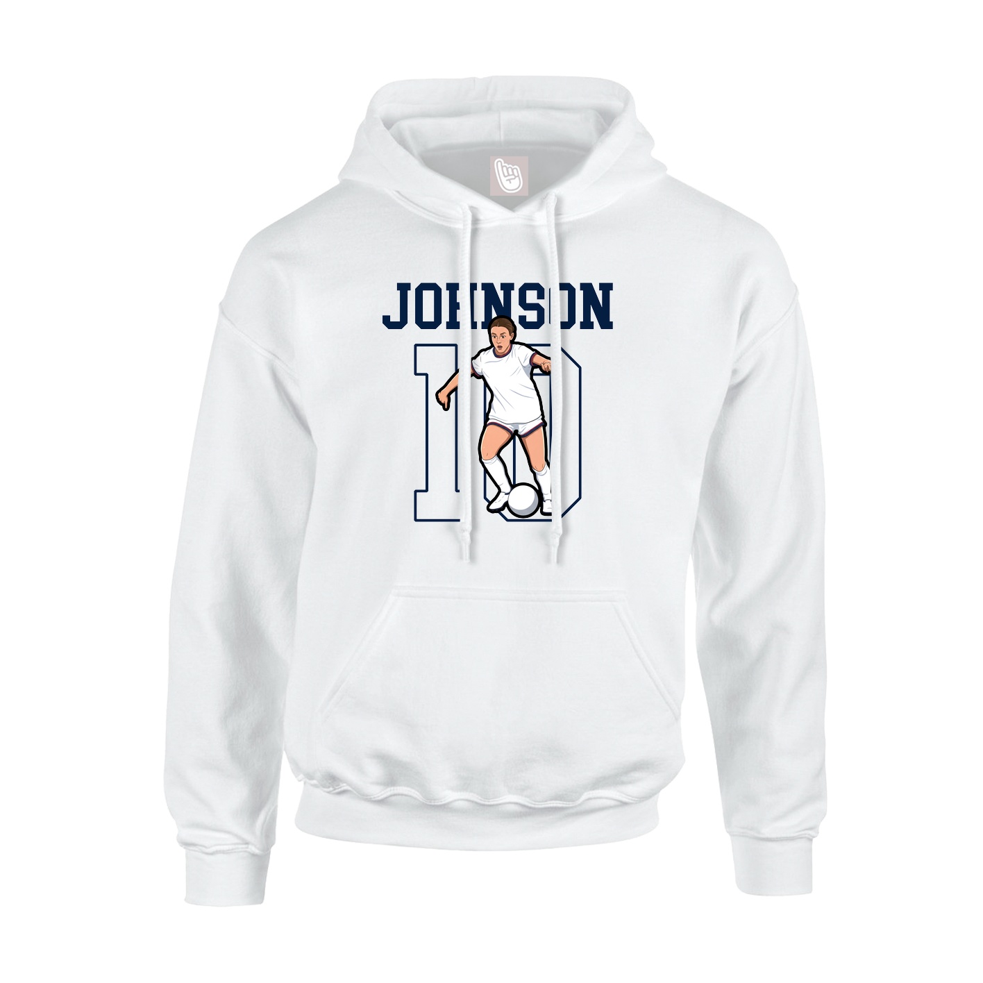 Hoodie — Shirsey in White