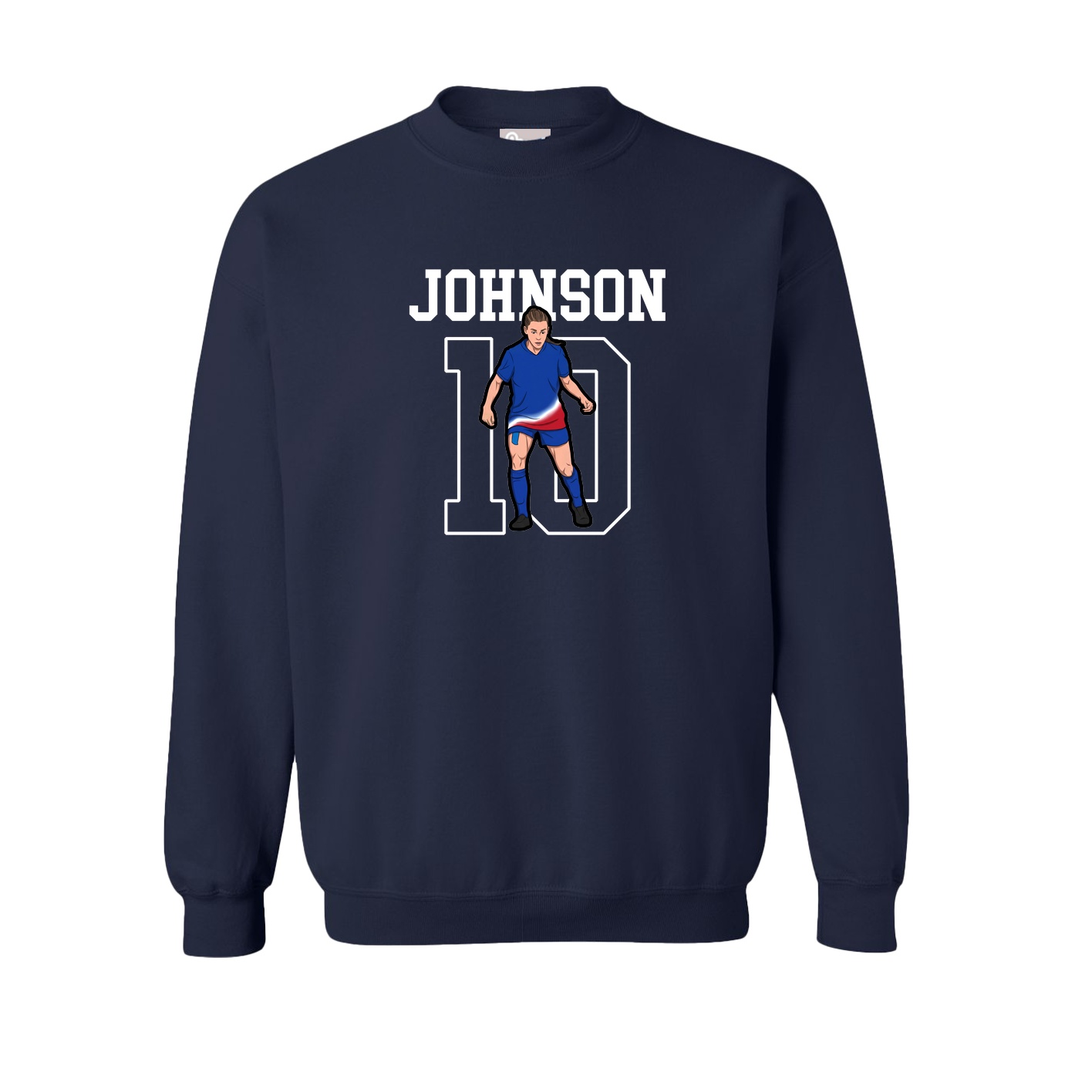 Fleece Crew — Shirsey in Navy