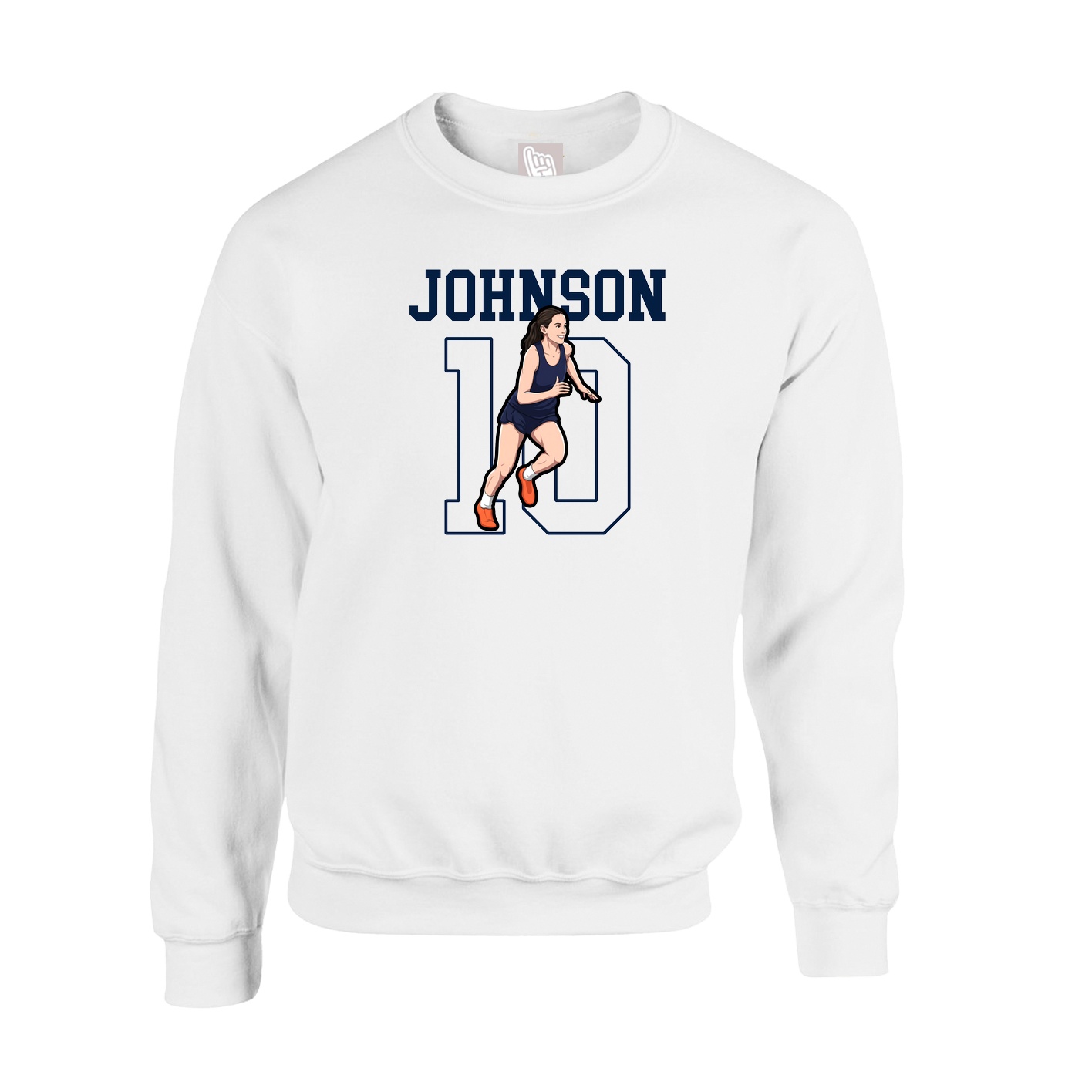 Fleece Crew — Shirsey in White