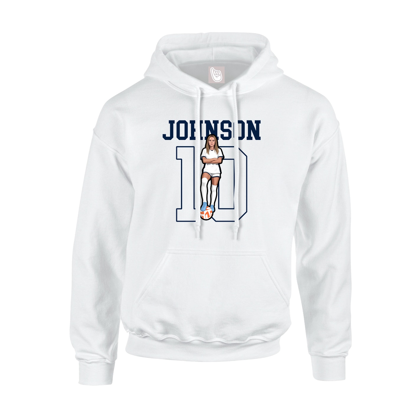 Youth Hoodie — Shirsey in White