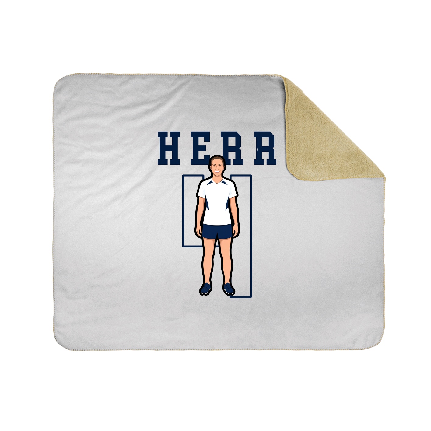 Throw Blanket — Classic in White