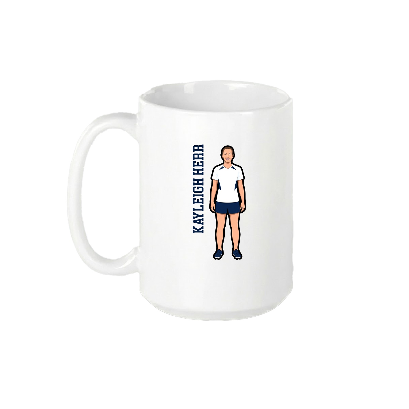 15oz Coffee Mug — Classic in White