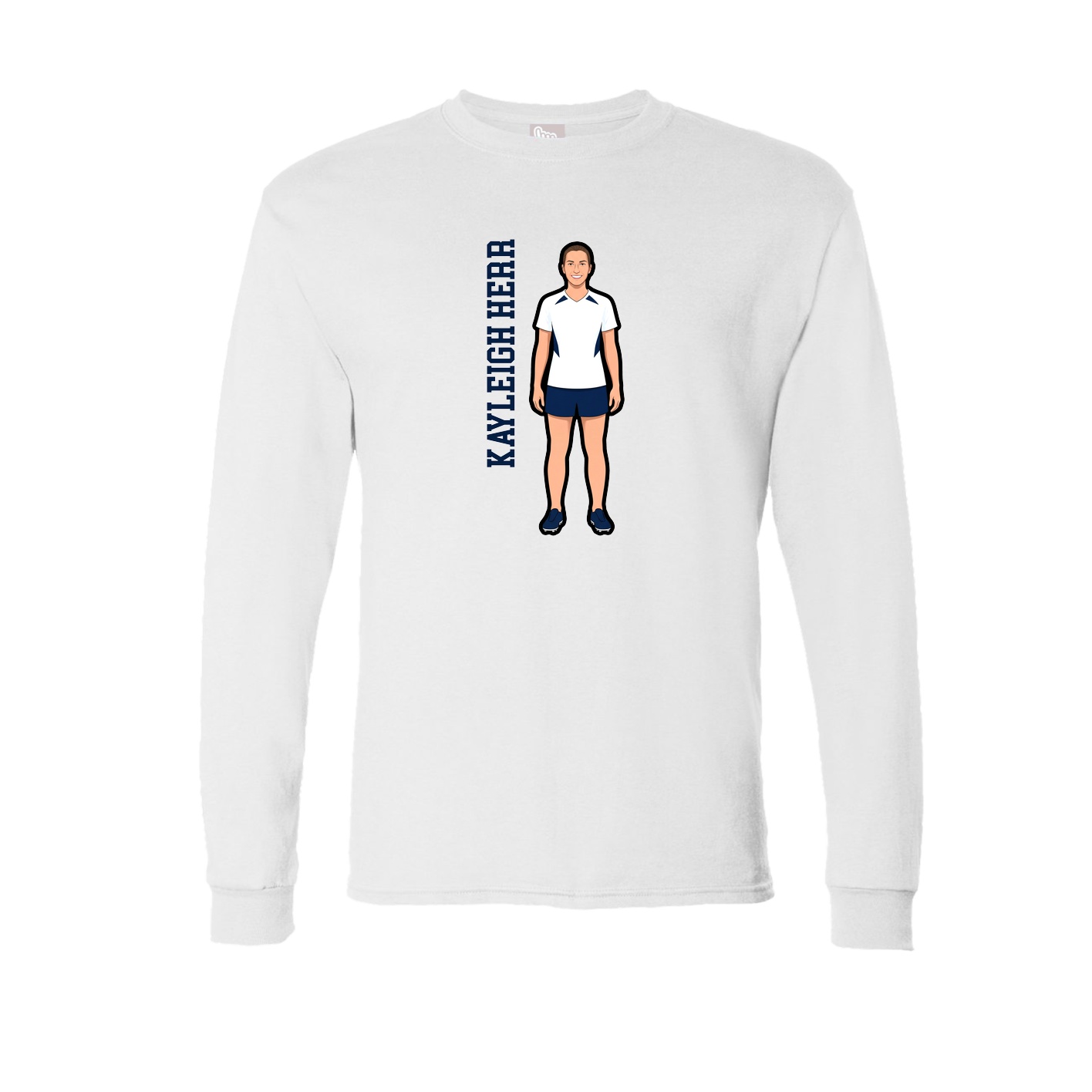 Long Sleeve Tee — Classic in White