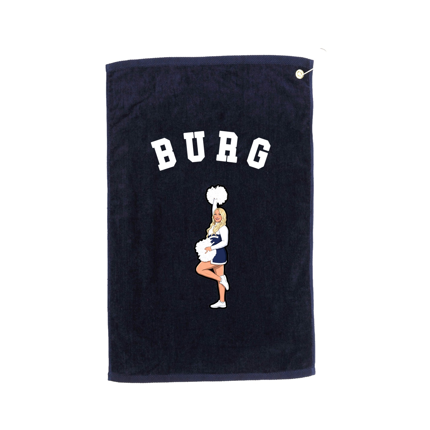Golf Towel — Shirsey Arch in Navy