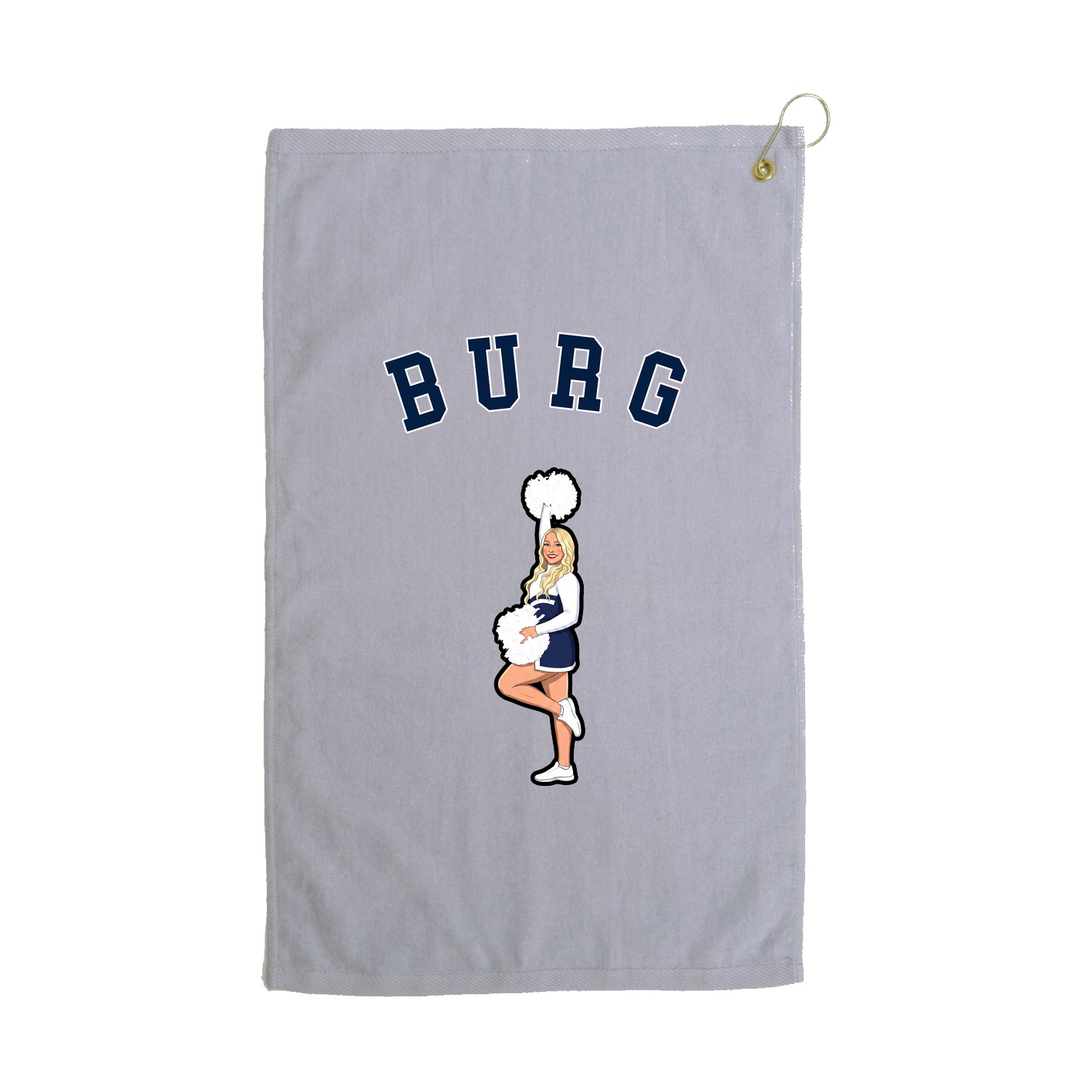 Golf Towel — Shirsey Arch in Grey