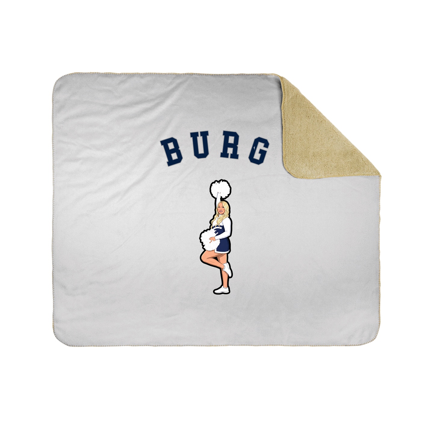 Throw Blanket — Shirsey Arch in White