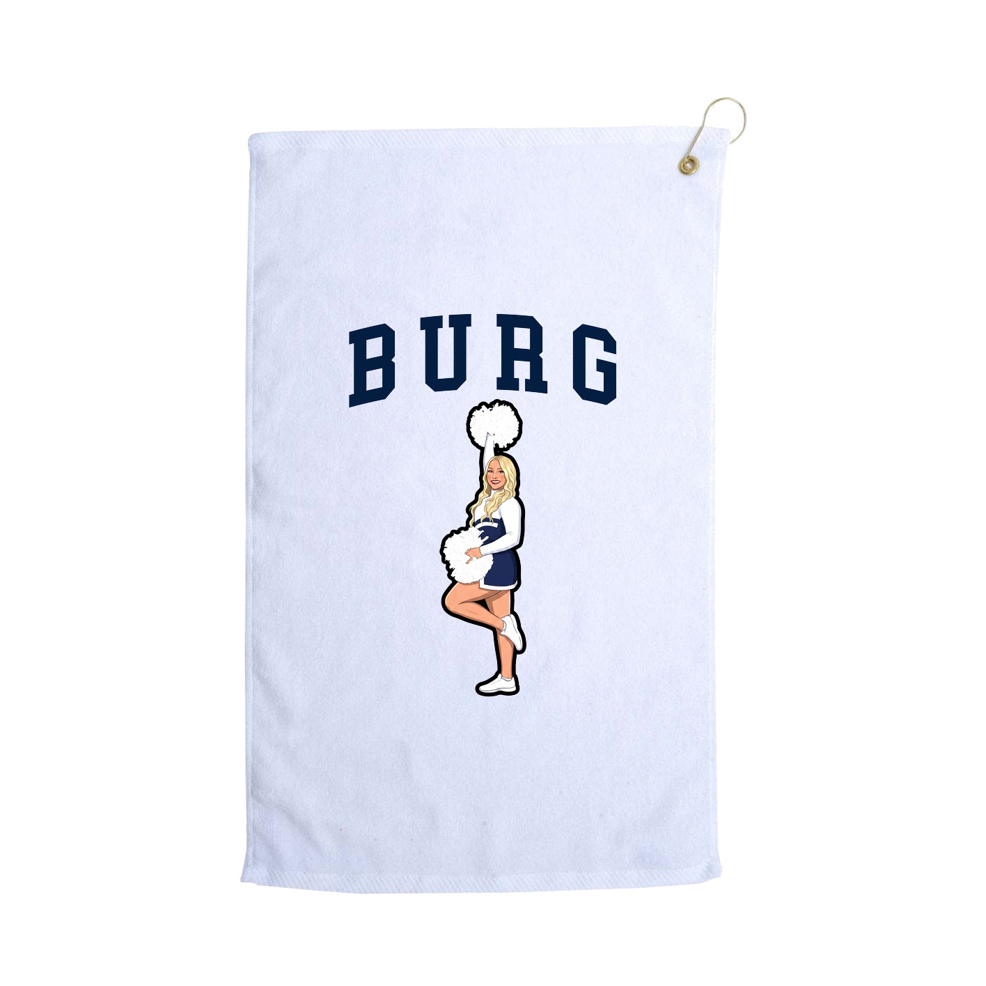 Golf Towel — Shirsey in White
