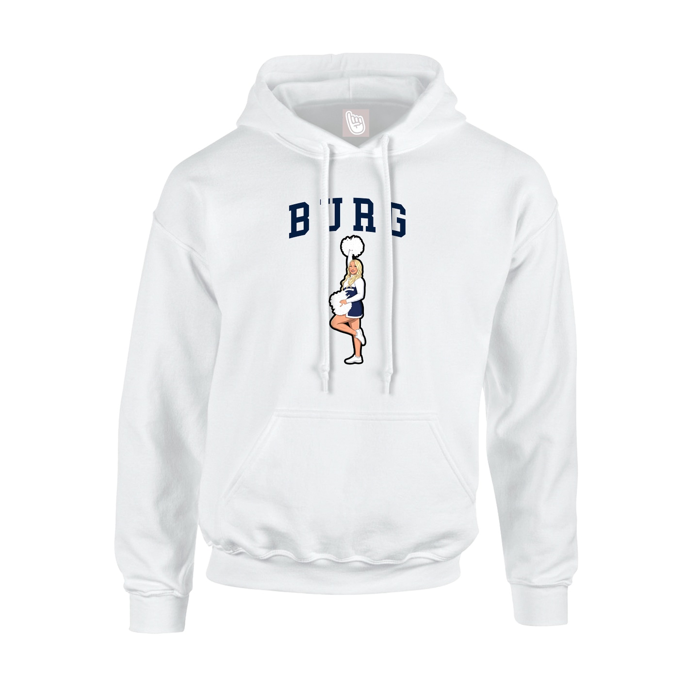 Youth Hoodie — Shirsey in White