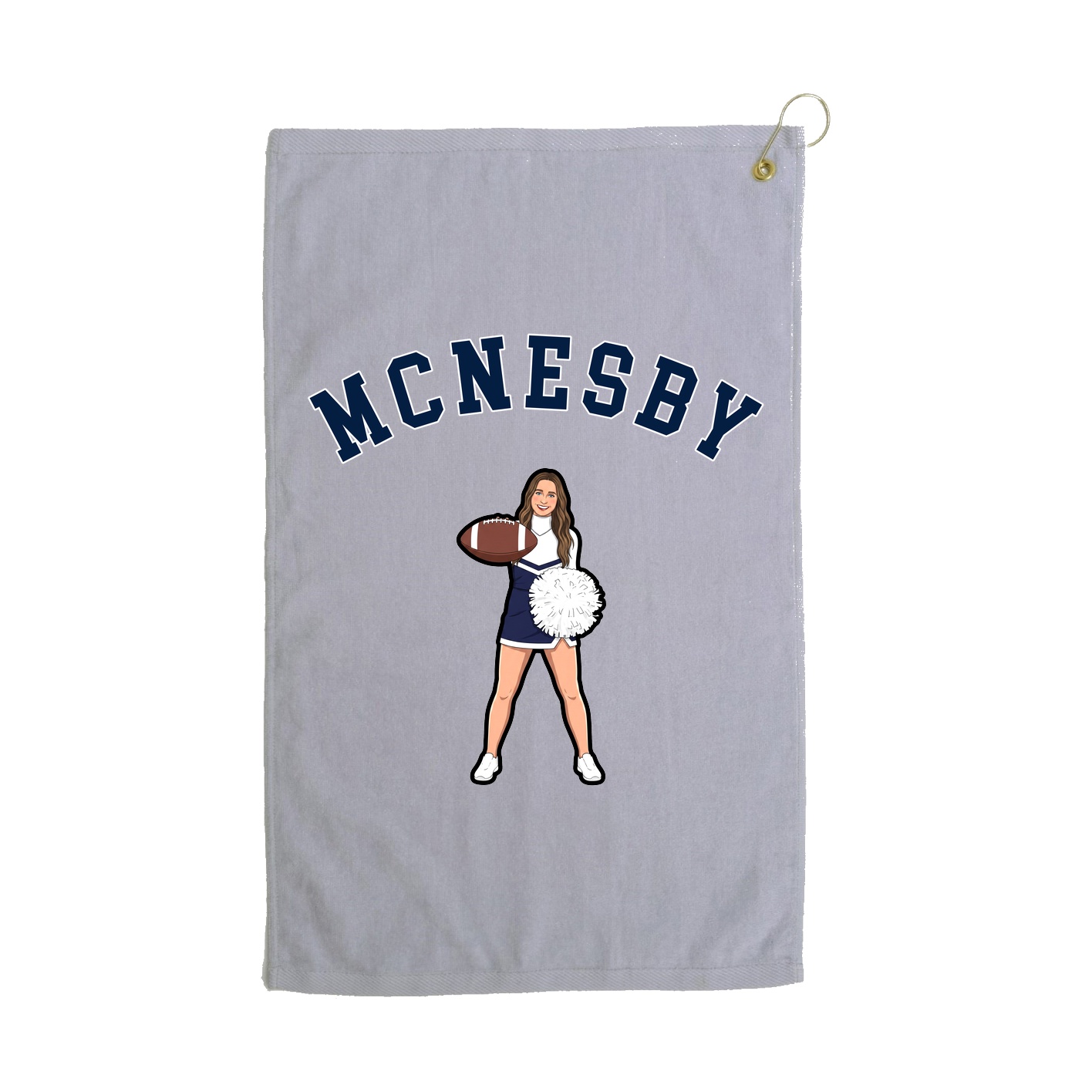 Golf Towel — Shirsey Arch in Grey