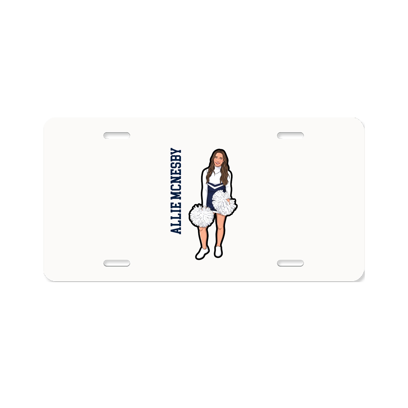 Aluminum License Plate