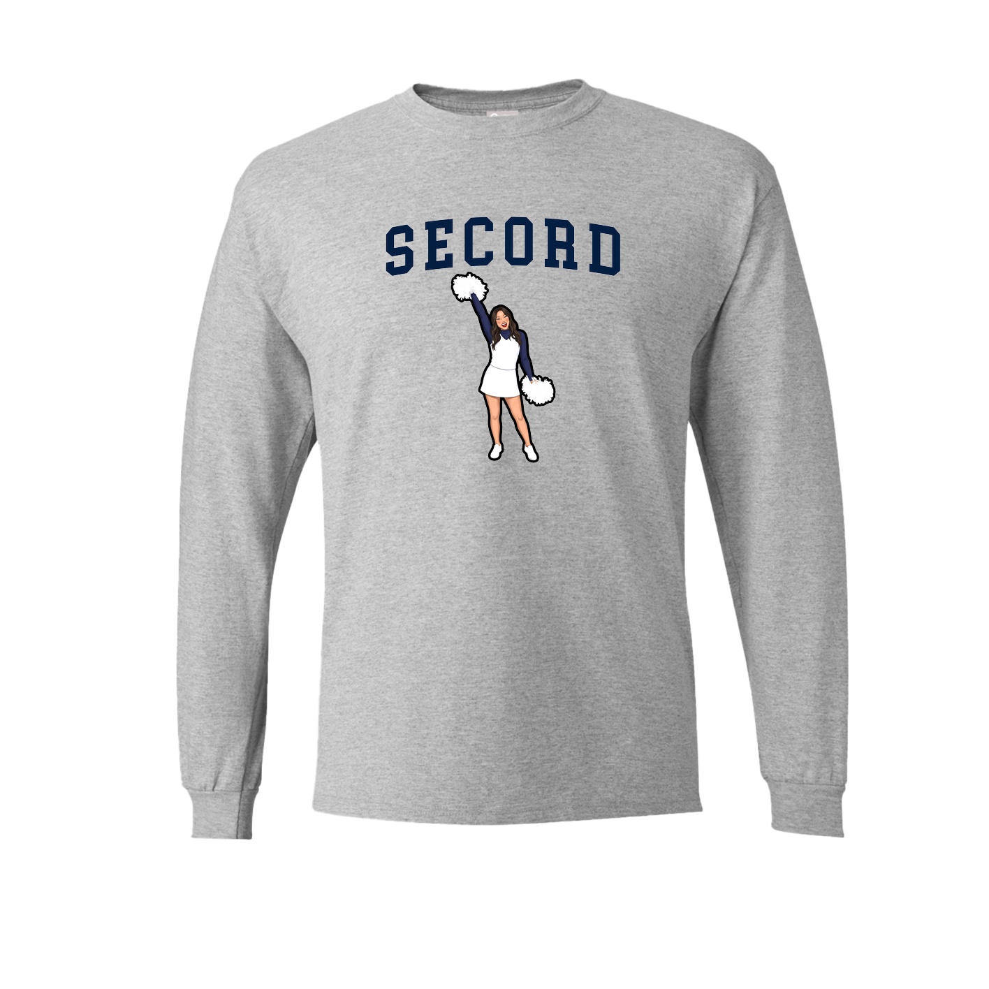 Long Sleeve Tee — Shirsey in Grey