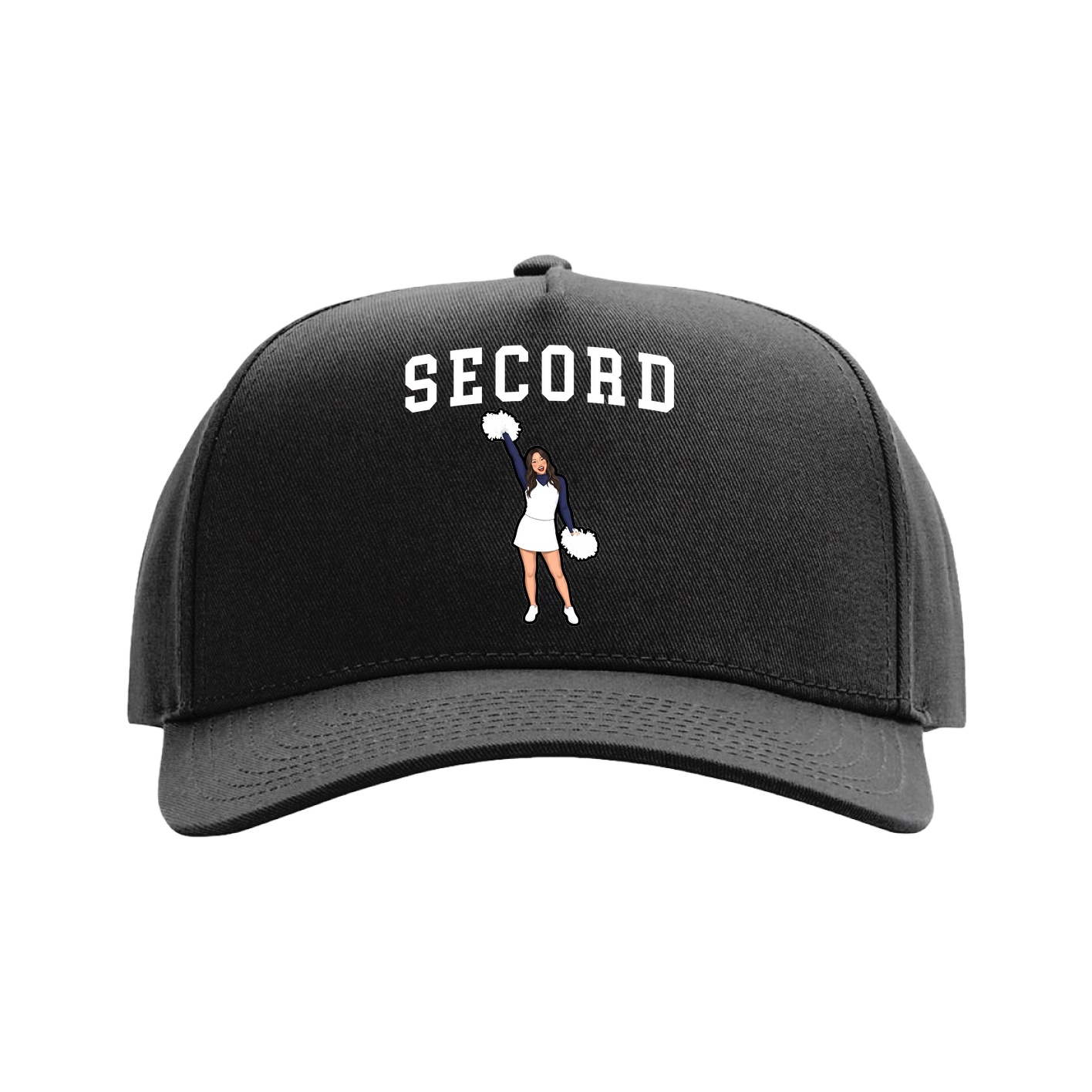 Full Fabric Five-Panel Champ Cap