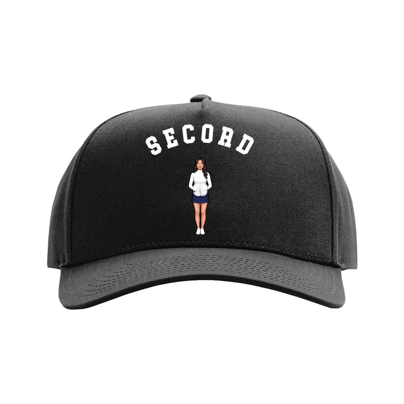Full Fabric Five-Panel Champ Cap