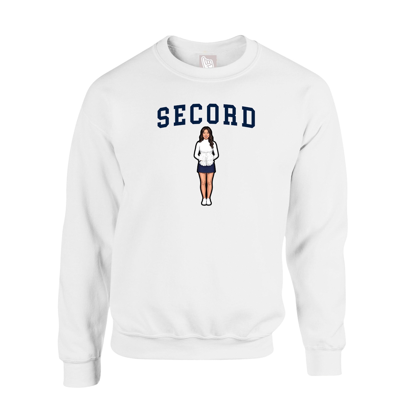 Fleece Crew — Shirsey in White