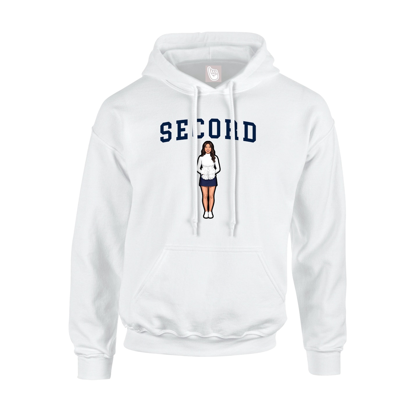 Youth Hoodie — Shirsey in White