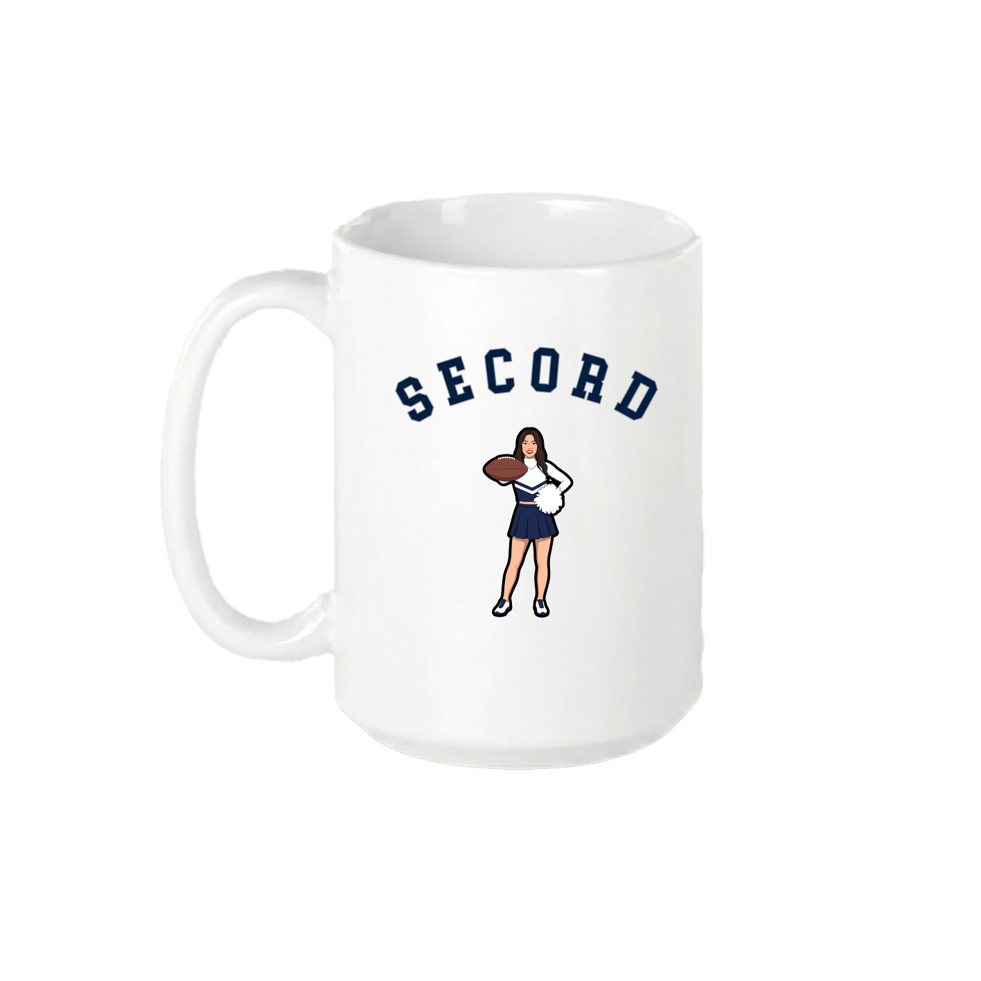 15oz Coffee Mug — Shirsey Arch in White