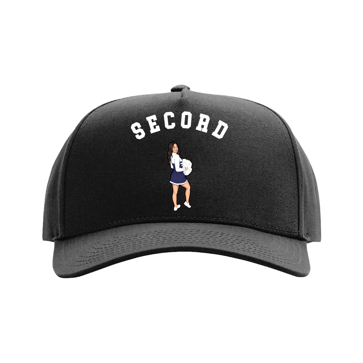 Full Fabric Five-Panel Champ Cap