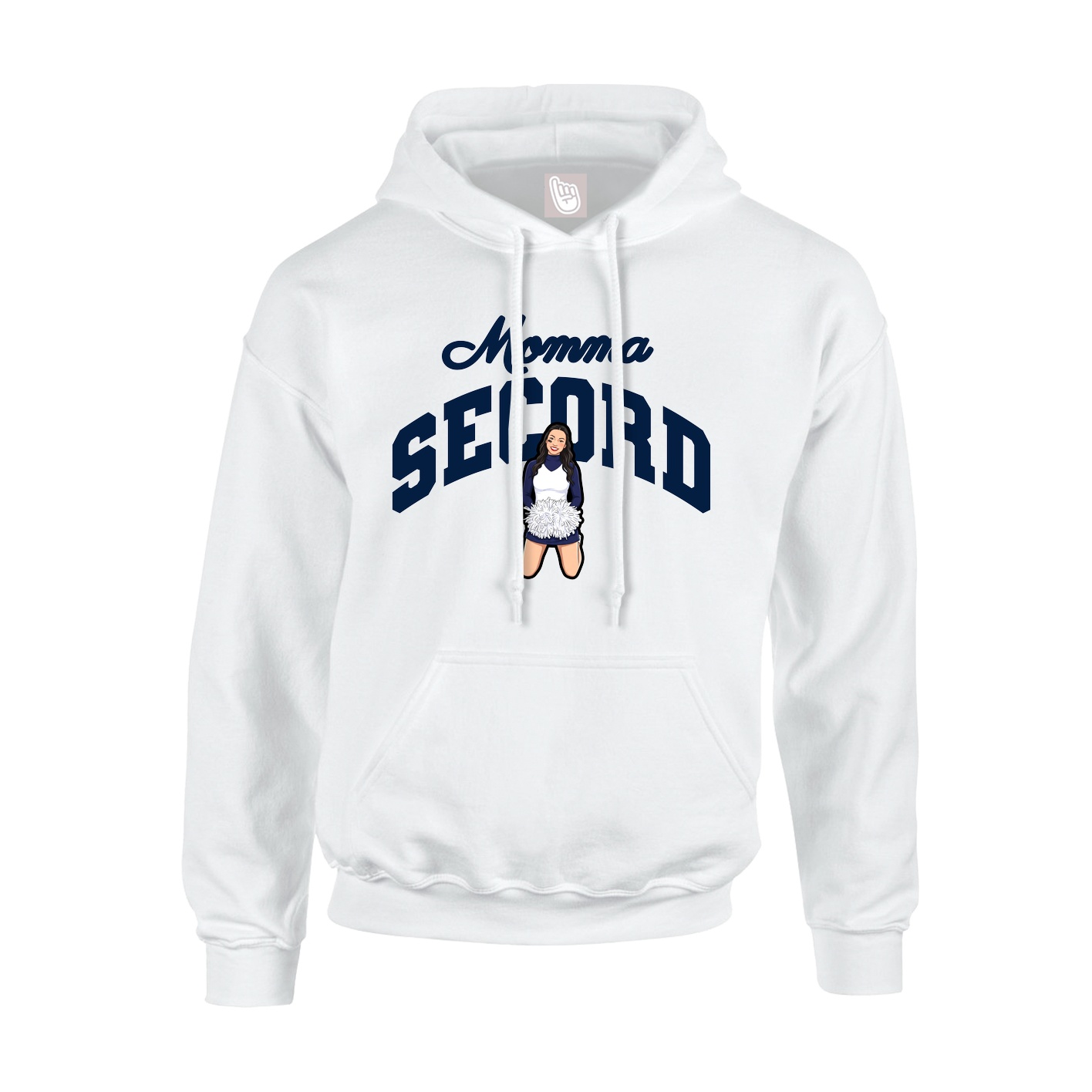 Hoodie — Mothers Day Arch in White