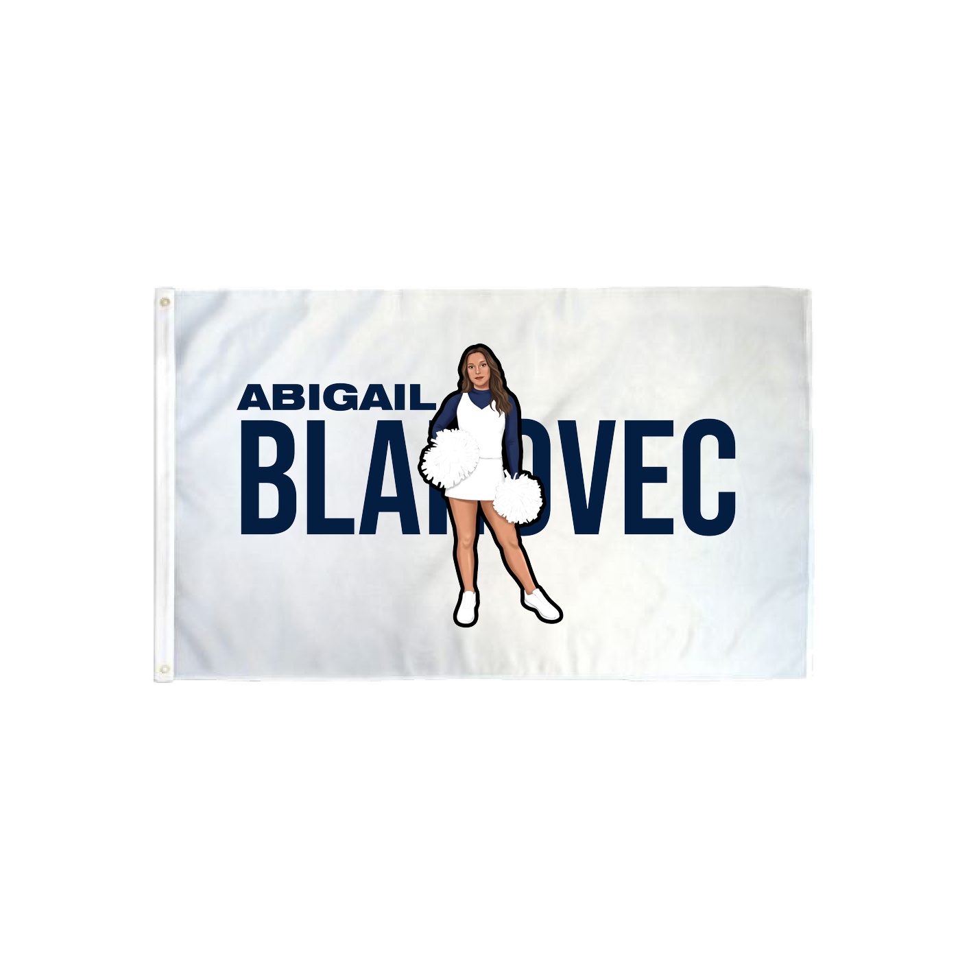 3x5 Flag — Player Name in Classic