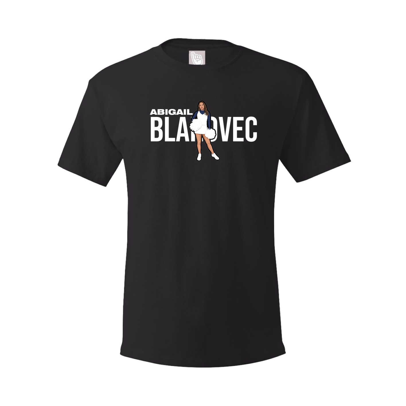 Youth Tee — Player Name in Black