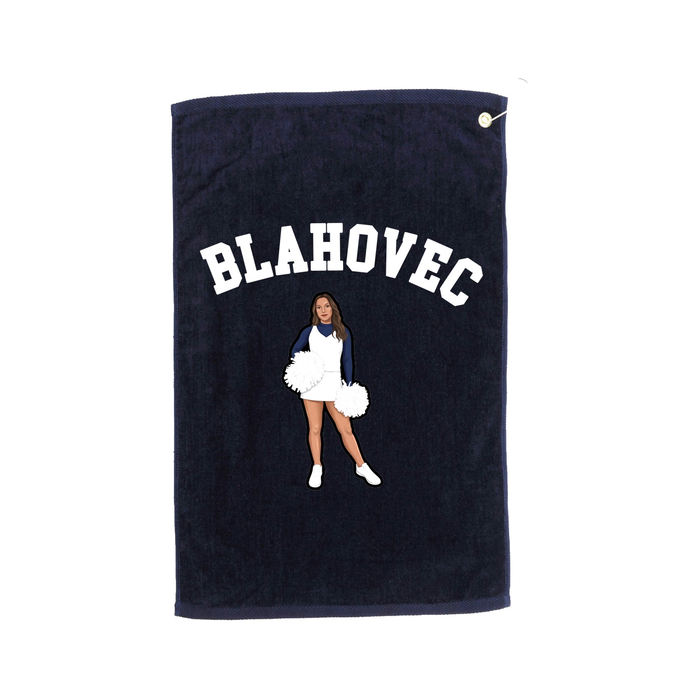 Golf Towel — Shirsey Arch in Navy