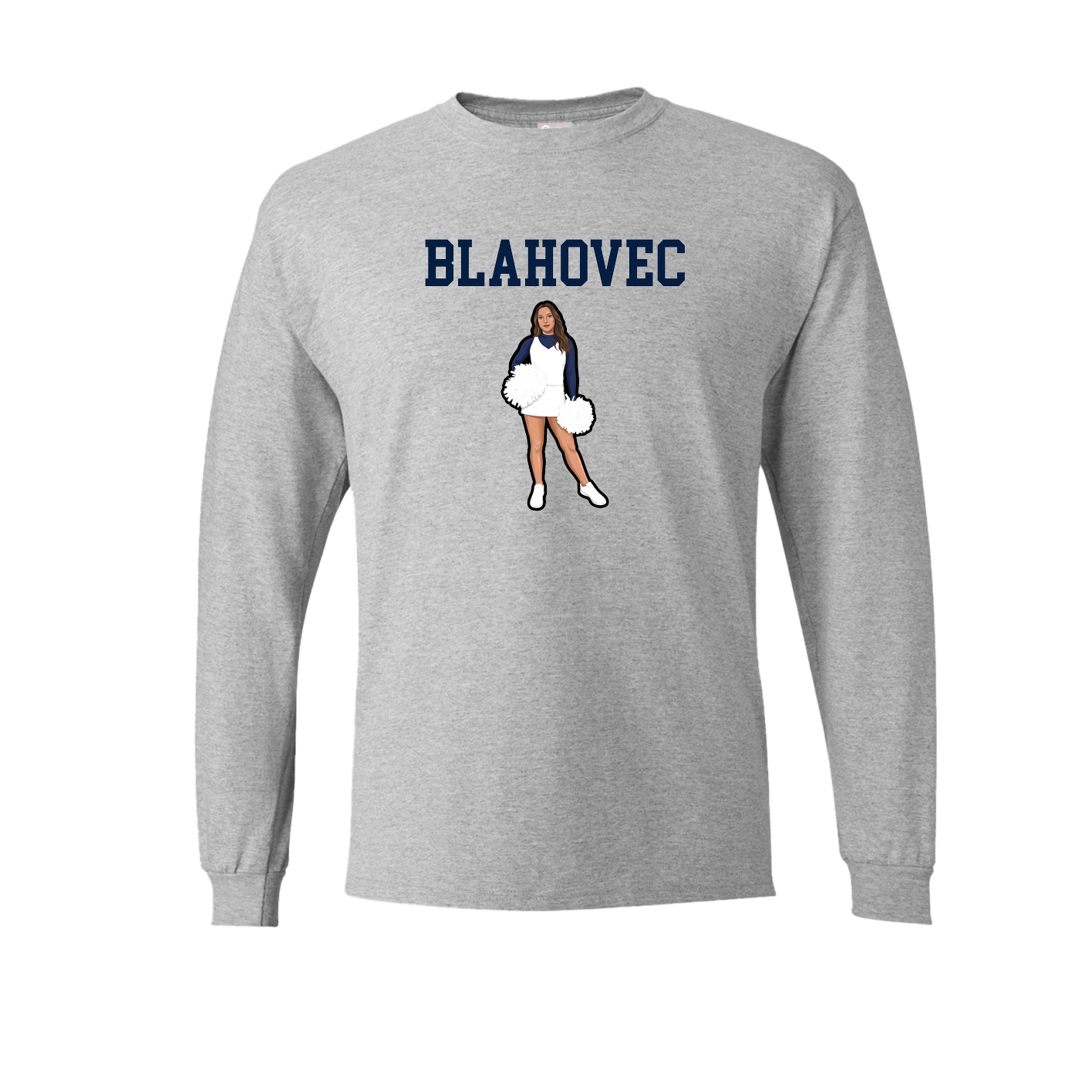 Long Sleeve Tee — Shirsey in Grey