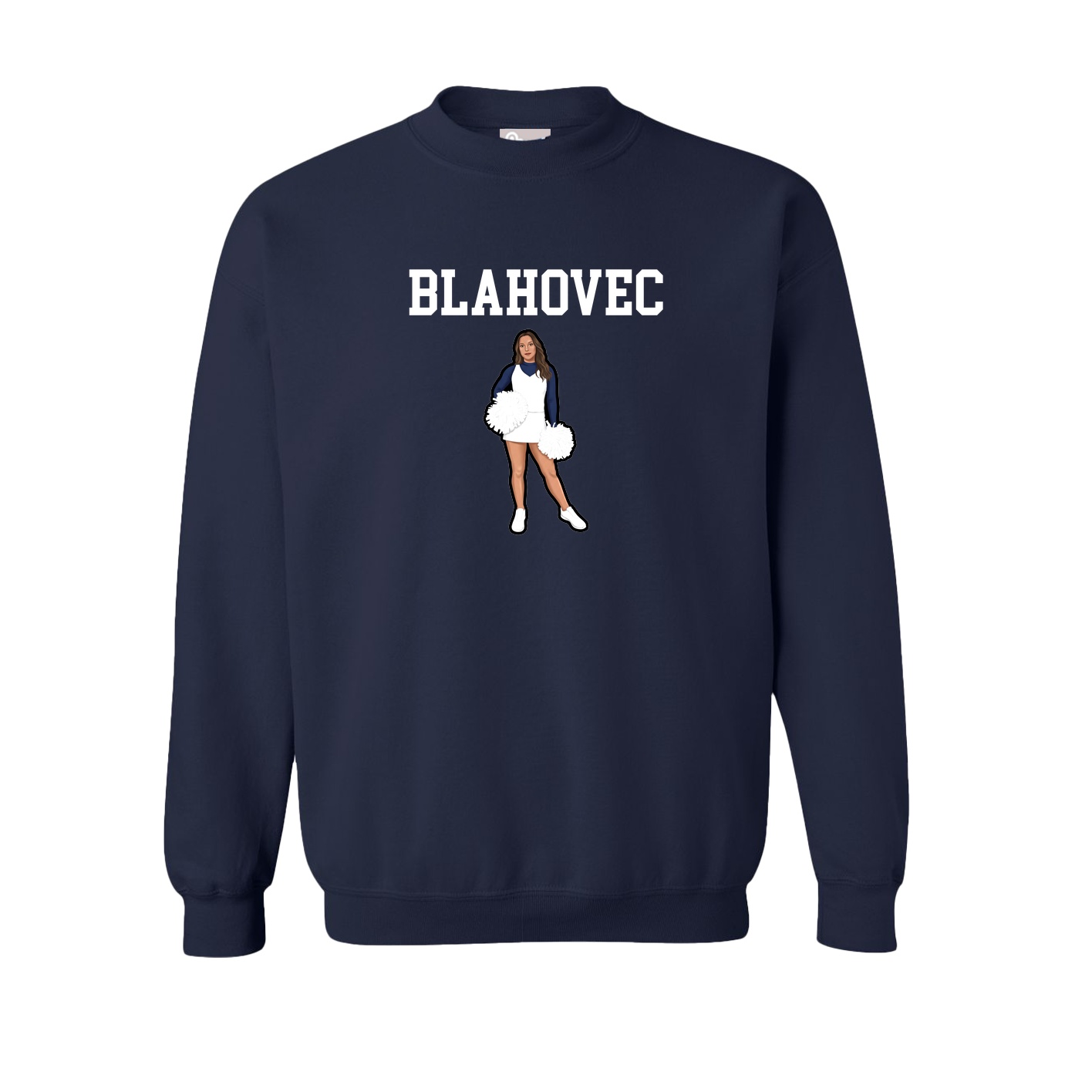 Fleece Crew — Shirsey in Navy