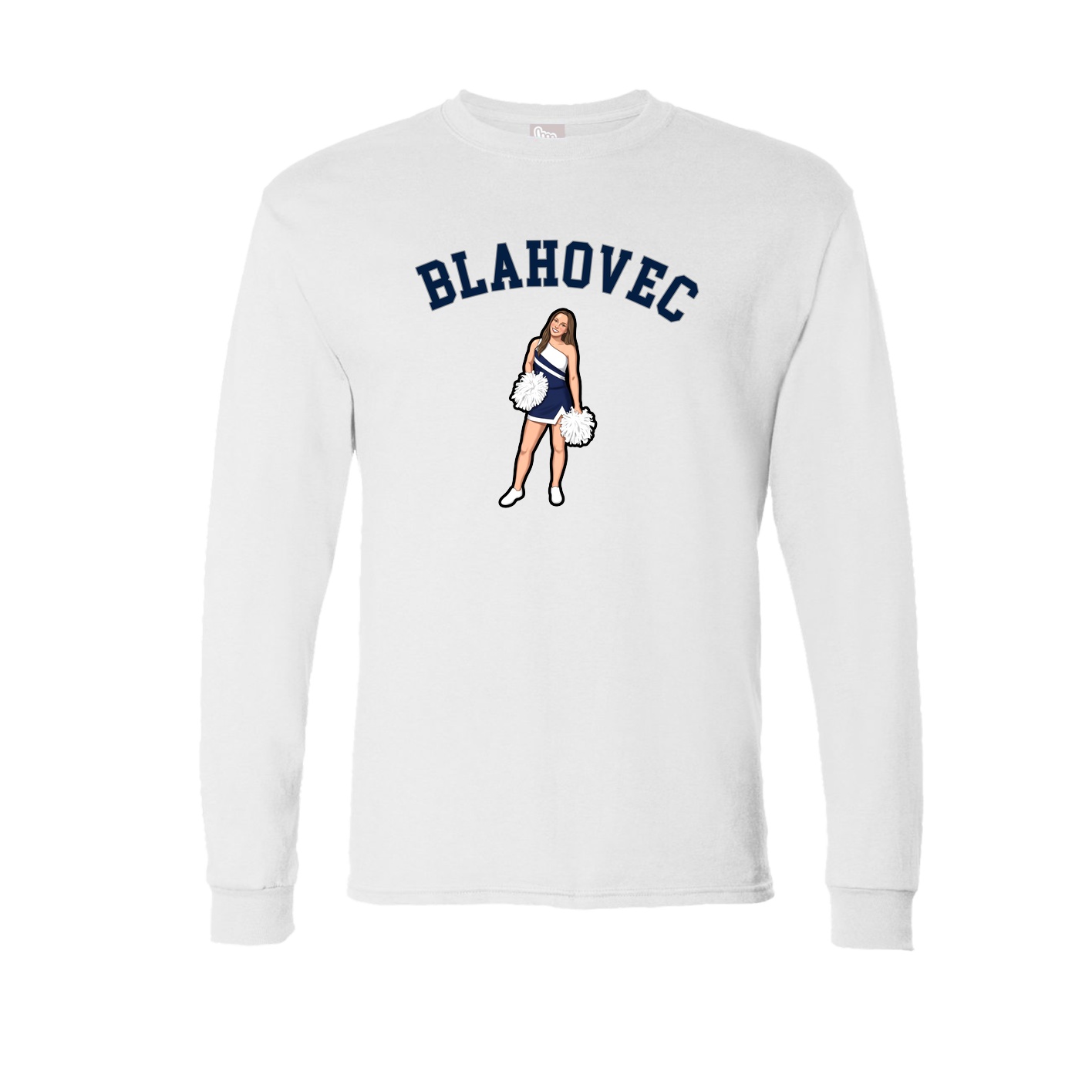 Long Sleeve Tee — Shirsey Arch in White