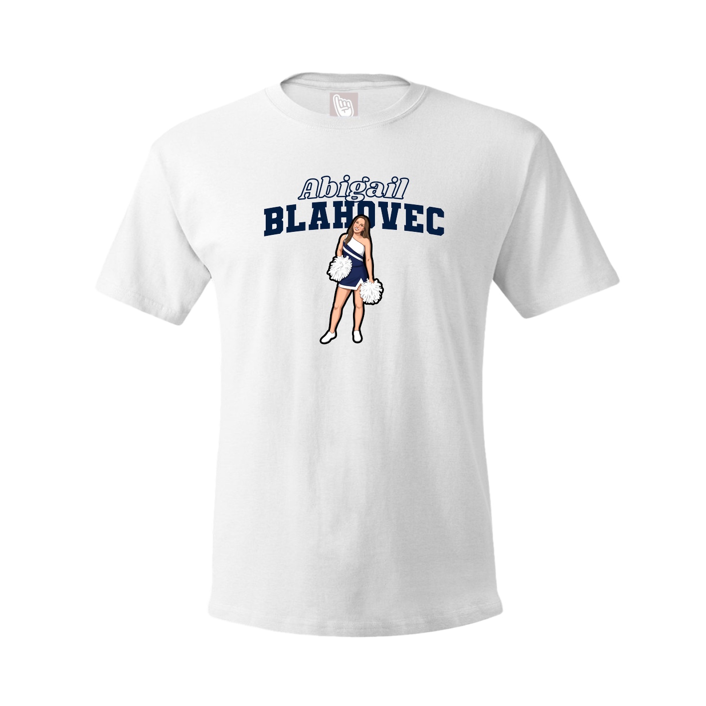 Tee — Name Arch in White