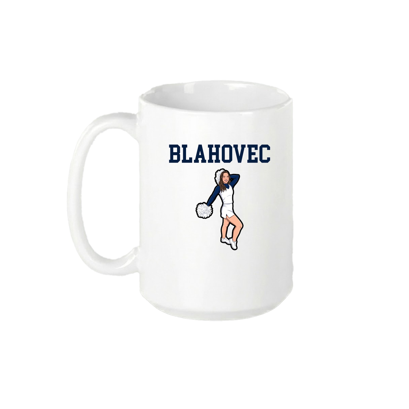 15oz Coffee Mug — Shirsey in White