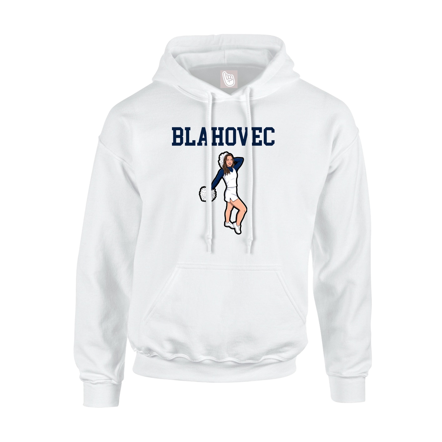 Hoodie — Shirsey in White