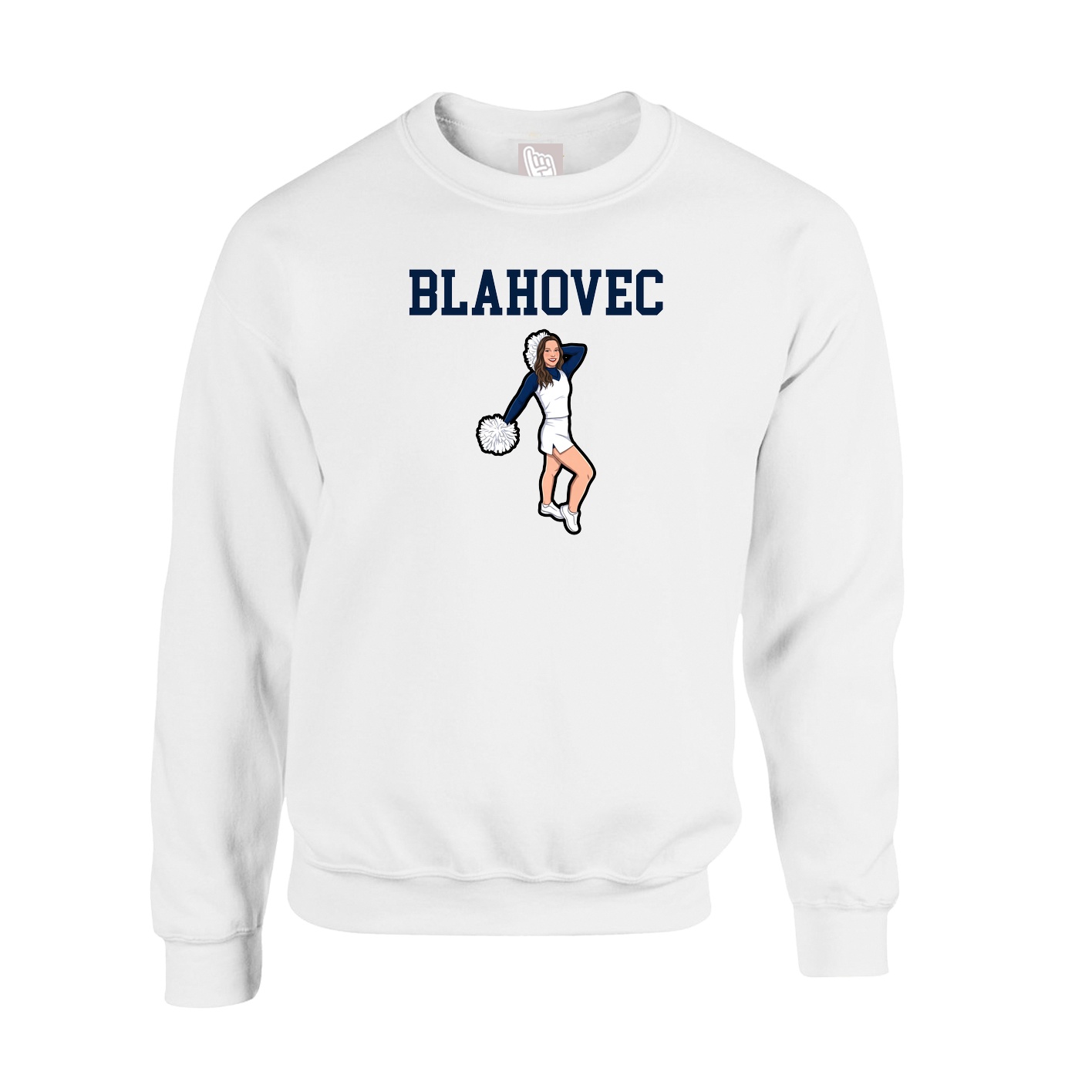 Fleece Crew — Shirsey in White