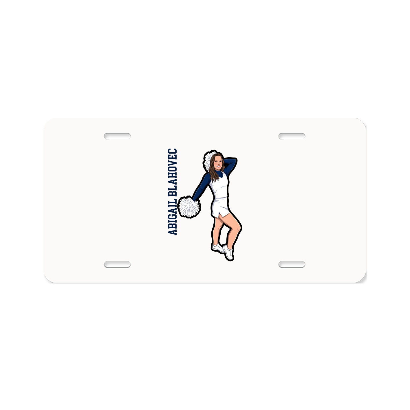 Aluminum License Plate