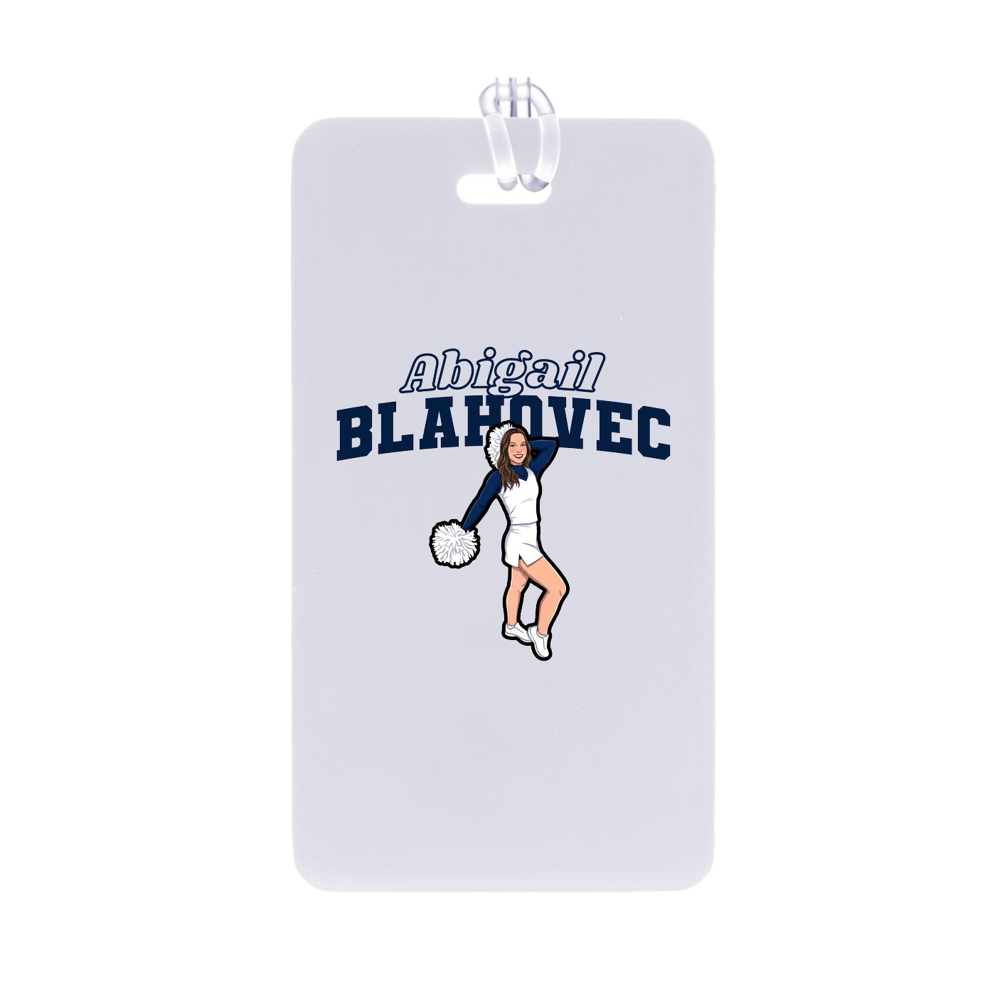 Bag Tag — Name Arch in Classic
