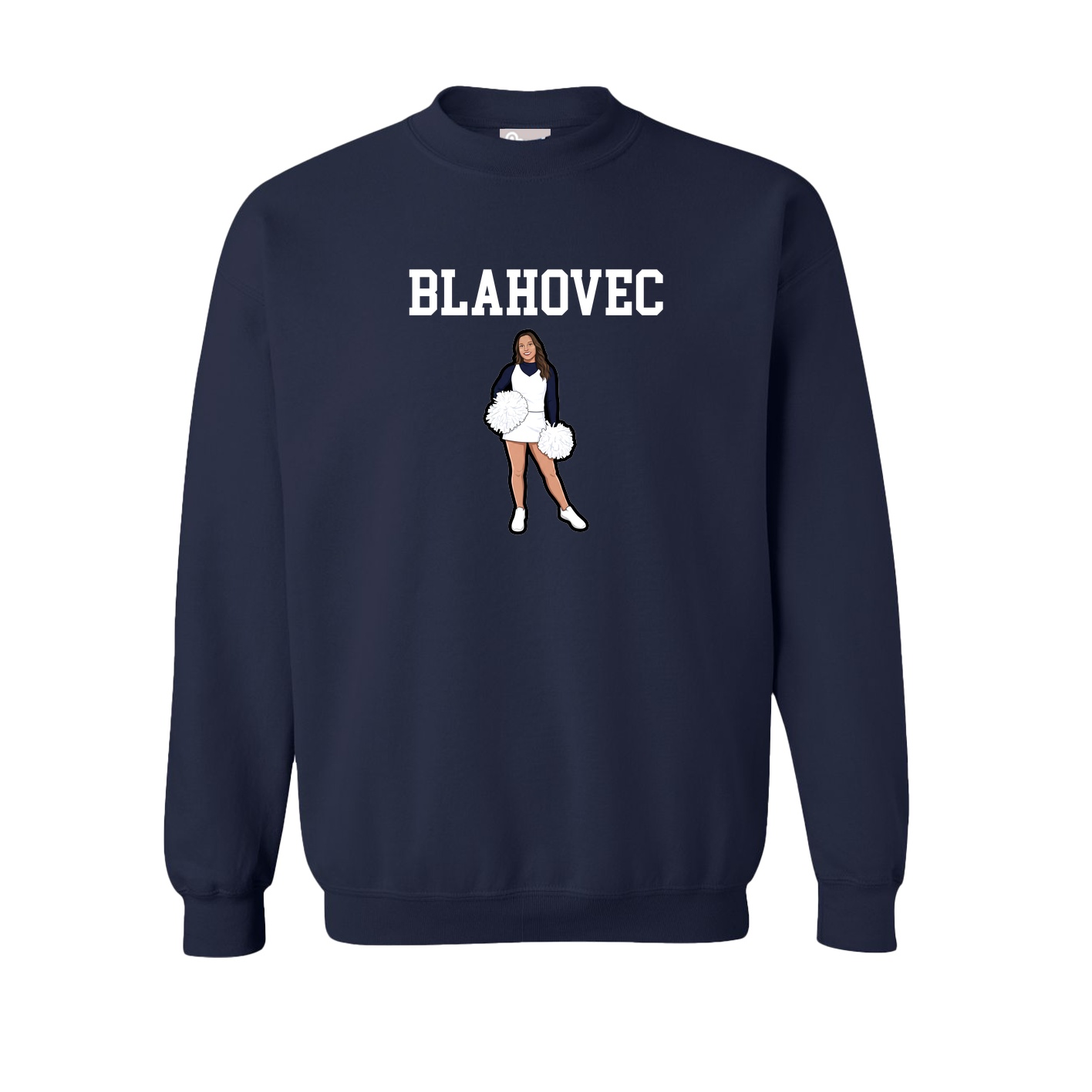 Fleece Crew — Shirsey in Navy