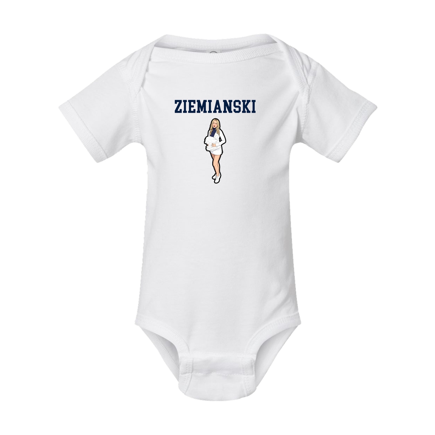 Baby Onesie — Shirsey in White